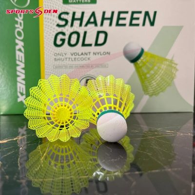 Shaheen Gold Nylon Shuttlecock (6 pcs)