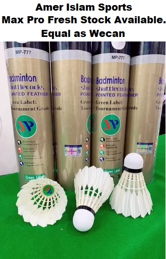 Badminton Shuttlecocks Max Pro